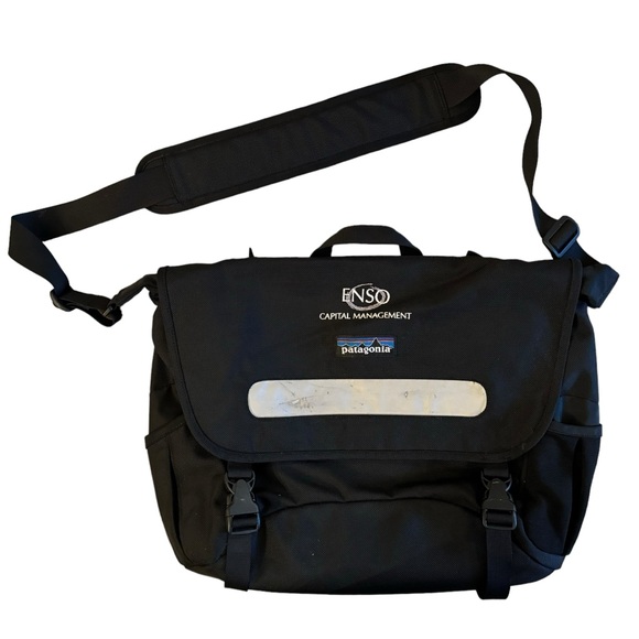 Patagonia Other - Patagonia Half Mass Bag Messenger Laptop Briefcase Black Nylon Business Travel
